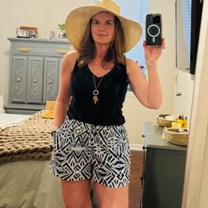 Mossimo Summer Shorts AND Chic Straw Hat - 5" Brim